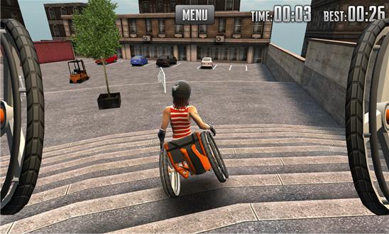Extreme Wheelchairing Screenshot Image