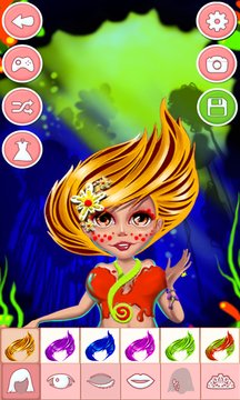Mermaid Princess Dress up Game for Girls App Screenshot 2