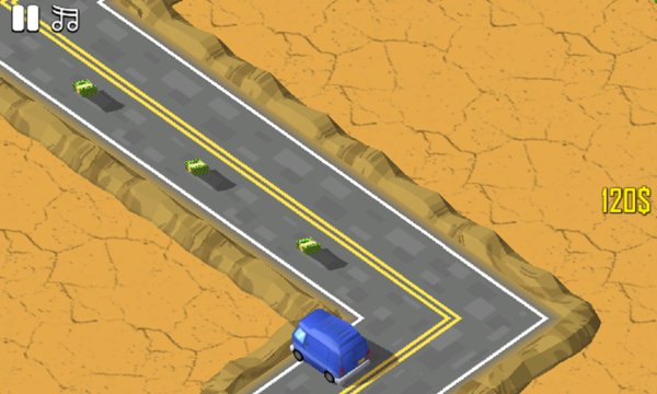 Zigzag Car 3D App Screenshot 2
