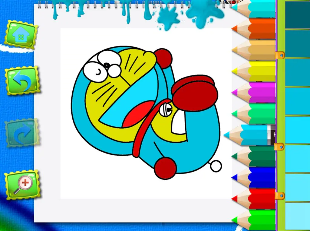 Doraemon Coloring Book Screenshot Image #2