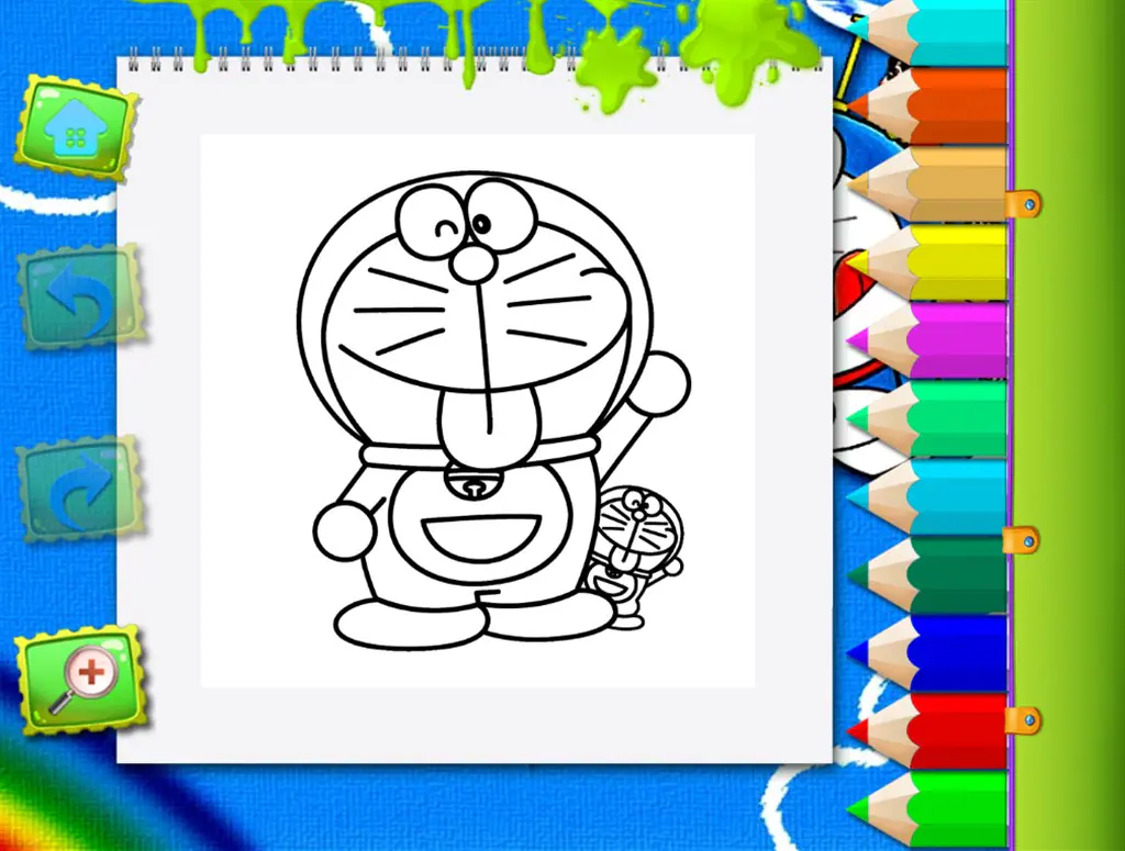 Doraemon Coloring Book Screenshot Image #4