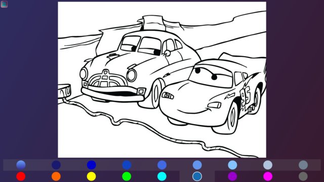 Hot Wheels Paint App Screenshot 2