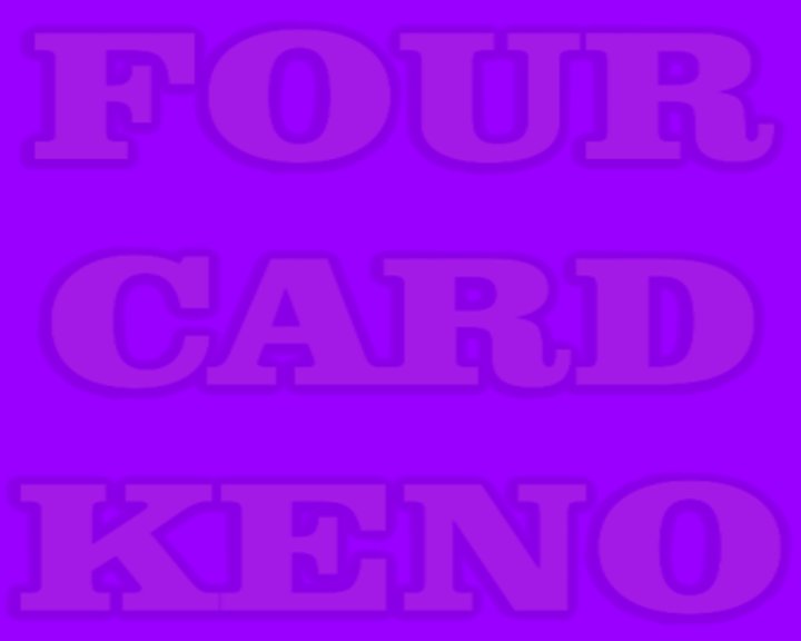 Four Card Keno Image