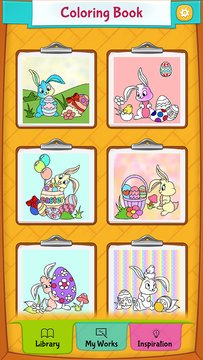 Easter Coloring Pages App Screenshot 1