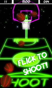 Neon Basketball Screenshot Image