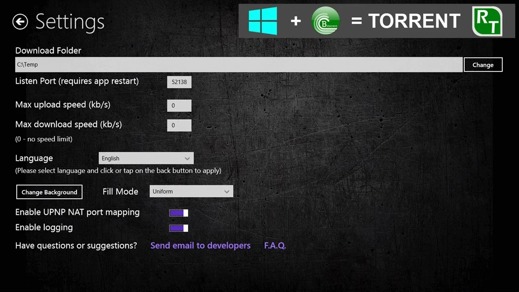 Torrent RT Free Screenshot Image #4