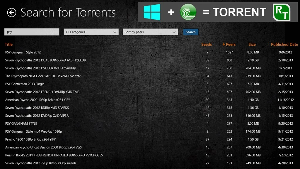 Torrent RT Free Screenshot Image #5