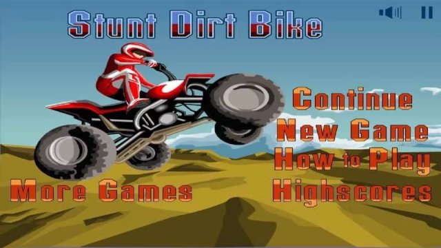 Stunt Dirt MotorBike Screenshot Image