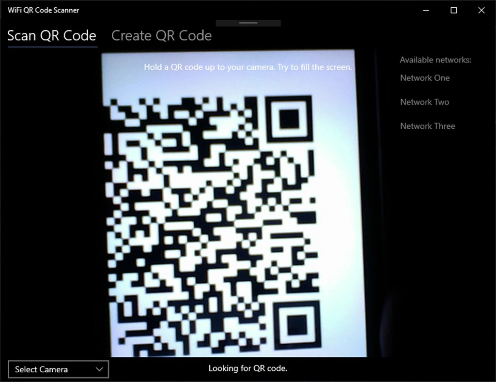 WiFi QR Code Scanner Screenshot Image #3