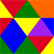 Pixelated Shapes Icon Image