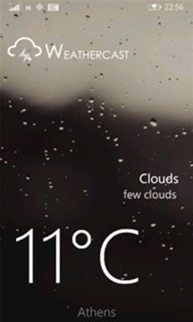WeatherCast Screenshot Image