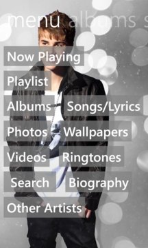 Justin Bieber Musics Screenshot Image