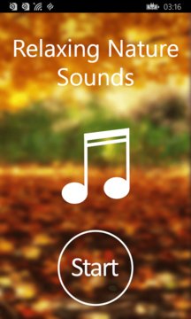 Nature Sound Screenshot Image