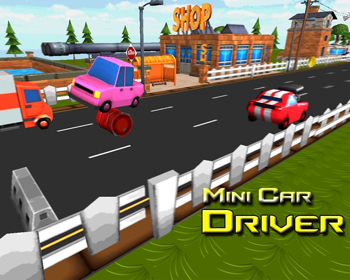 Mini Car Driver Image