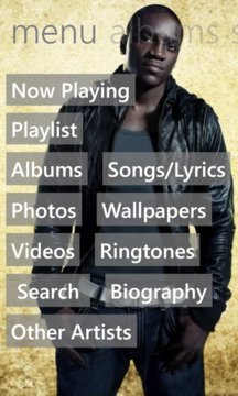 Akon Music Screenshot Image
