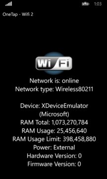 OneTap - Wifi Screenshot Image