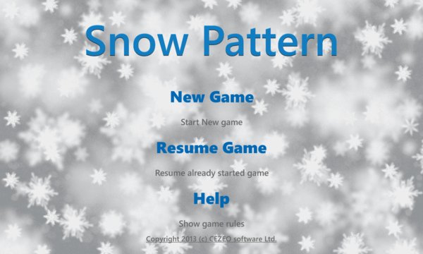 Snow Pattern Screenshot Image