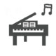 Small Piano Icon Image