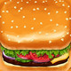 High Burger Icon Image