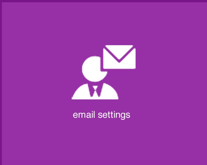 Email + Accounts Shortcut Image