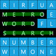 Metro Wordsearch Icon Image