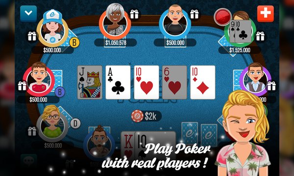 Multiplayer Poker Game Screenshot Image