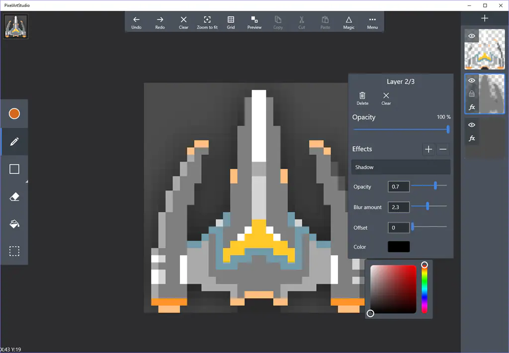 Pixel Art Studio Free Screenshot Image #3