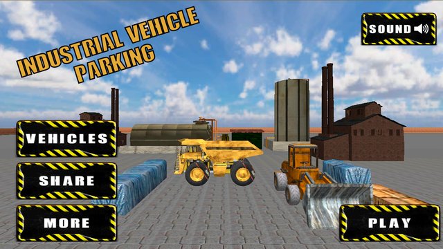 Industrial Vehicle Parking Screenshot Image