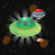 UFO Space Icon Image