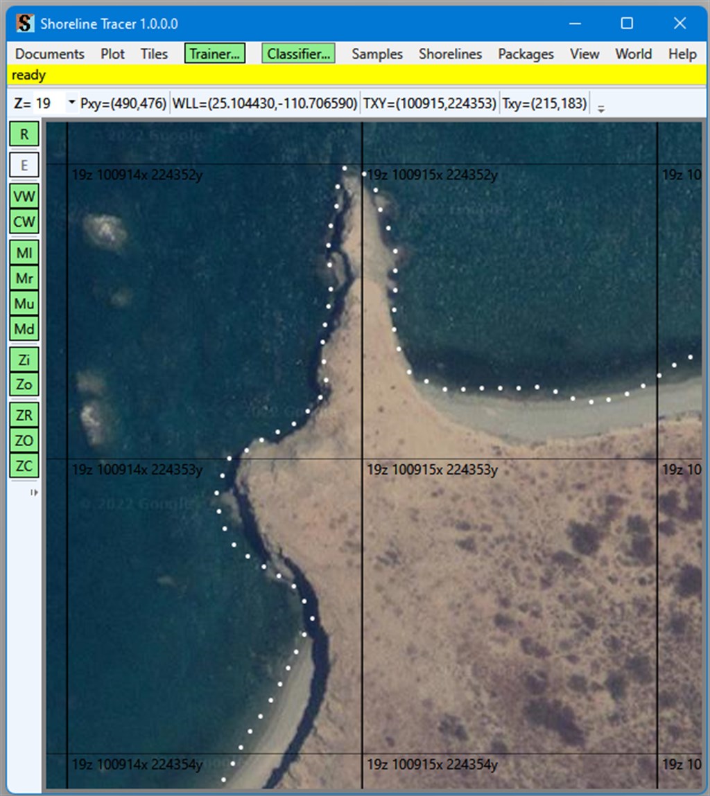 Shoreline Tracer Screenshot Image #4