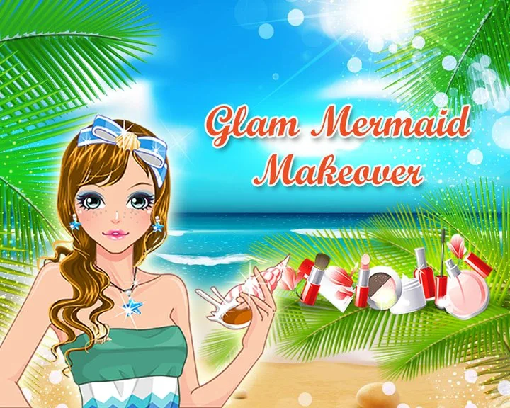Glam Mermaid Girl Makeover Image