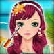 Glam Mermaid Girl Makeover Icon Image