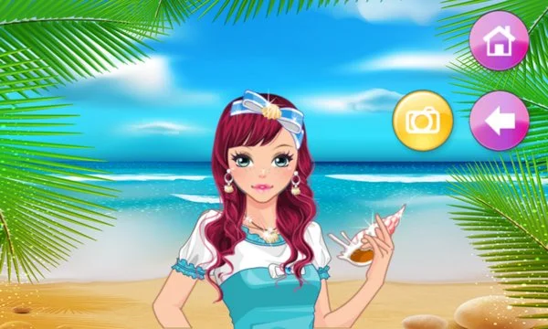 Glam Mermaid Girl Makeover Screenshot Image #3
