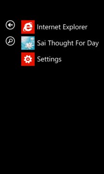 Sai Thought For Day Screenshot Image