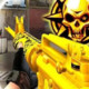 Golden Rifle Head Shots Icon Image