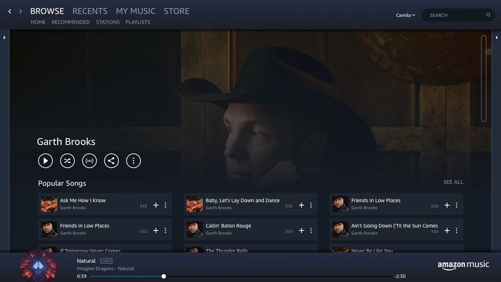 Amazon Music Screenshot Image #2