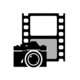 Monochrome Lens Icon Image