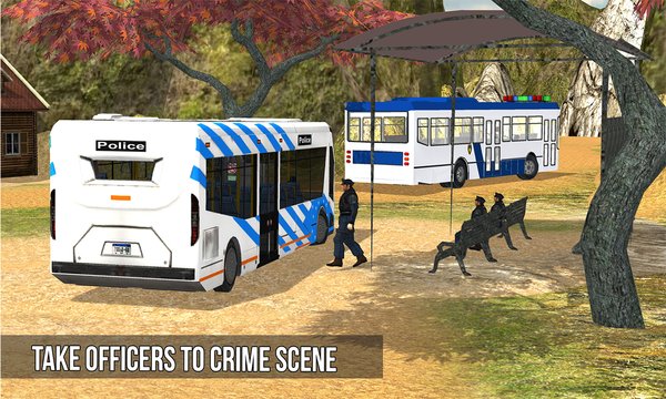 Police Bus Offroad Driver - Hill Climb Transport Screenshot Image