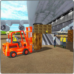 Airport Cargo Forklift Sim Image