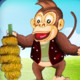 Monkey Gold Thief Icon Image