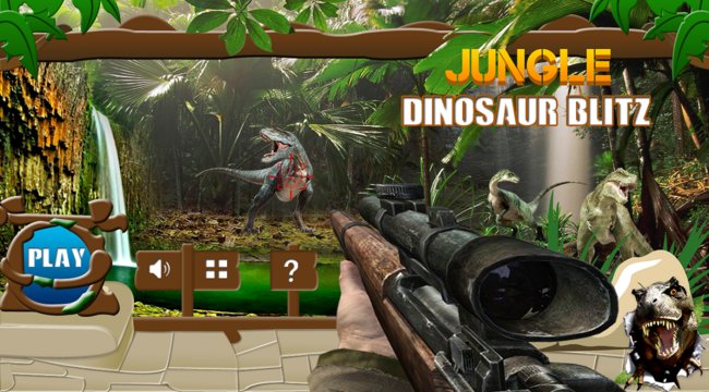 Jungle Dinosaur Blitz Screenshot Image