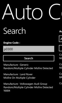 Auto Codes Screenshot Image