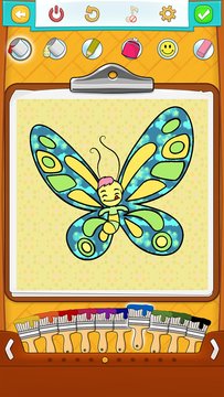 Butterfly Coloring Pages App Screenshot 2