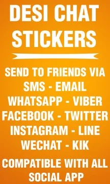 DESI Stickers FREE For WhatsApp,Facebook & All Screenshot Image