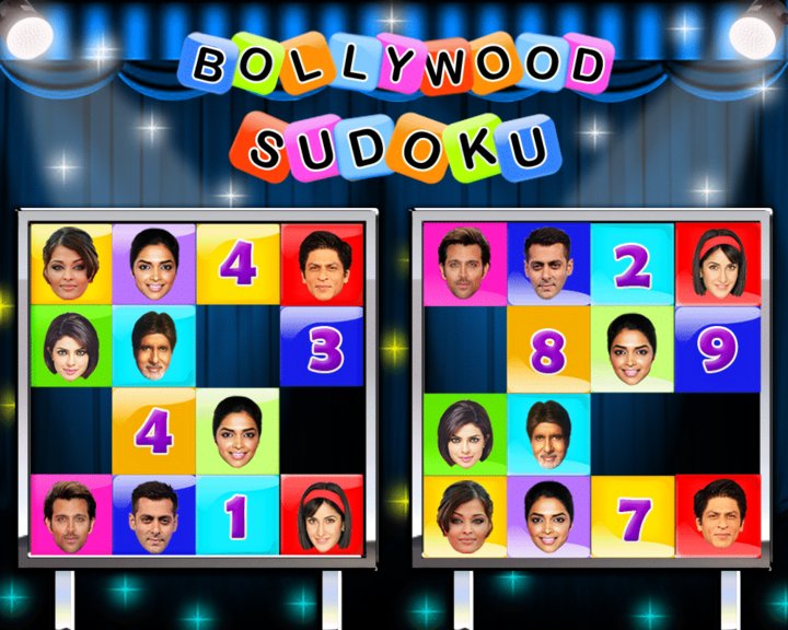 Bollywood Sudoku Image