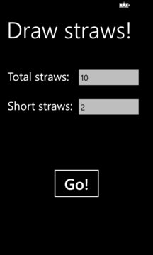 Draw Straws Screenshot Image