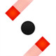 Black Dot Escape Icon Image