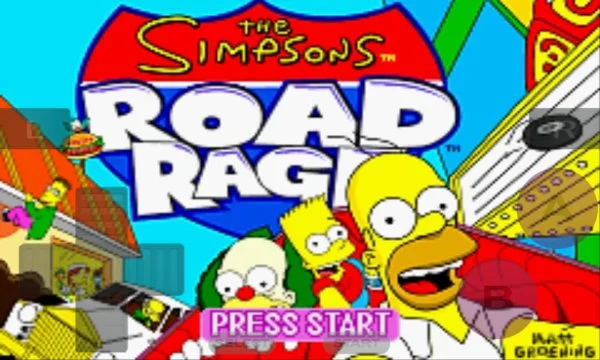 Simpsons: Road Rage Screenshot Image