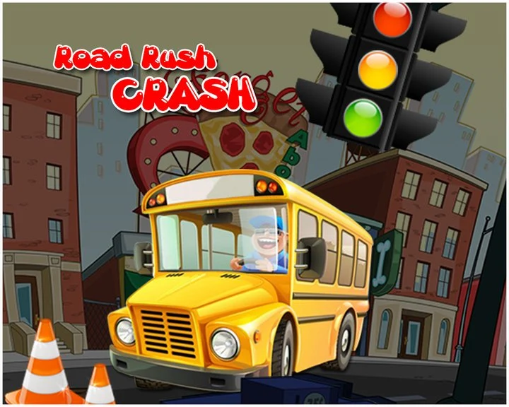 Road Rush Crash Image