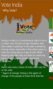 Vote India Screenshot Image